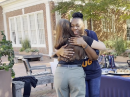 ‘Hoo Needs A Hug’ brings encouragement to Grounds